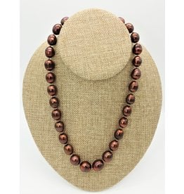 Pam Springall PS-N23C Copper Rice Pearls