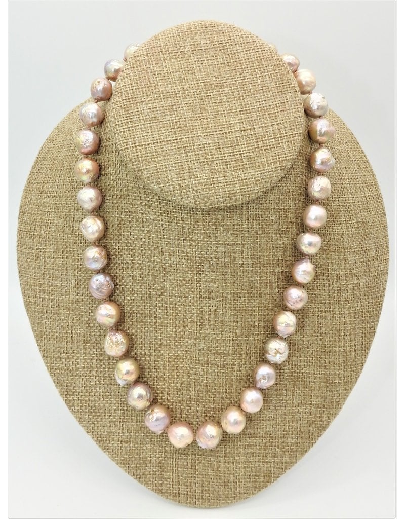 Pam Springall Natural Boroque Pearls (Japan) Necklace