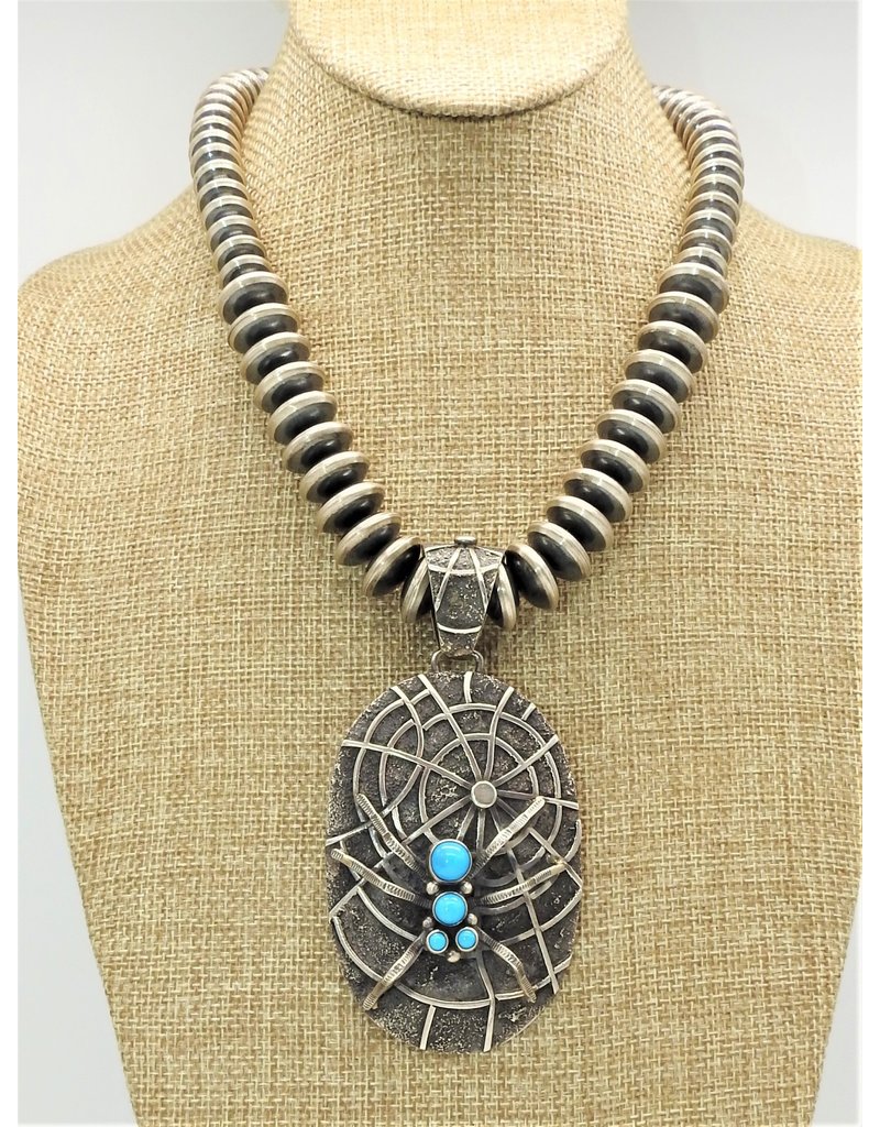 SW Native American Lg. Spider Pendant (beads sold separately)