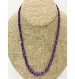 Pam Springall Sugilite Rondells Necklace