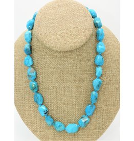Pam Springall PS-N45 Faceted Nakozari Chunks Turquoise