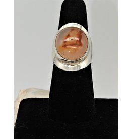 Shreve Saville SRS-R15C "Magic" Agate Ring size 8