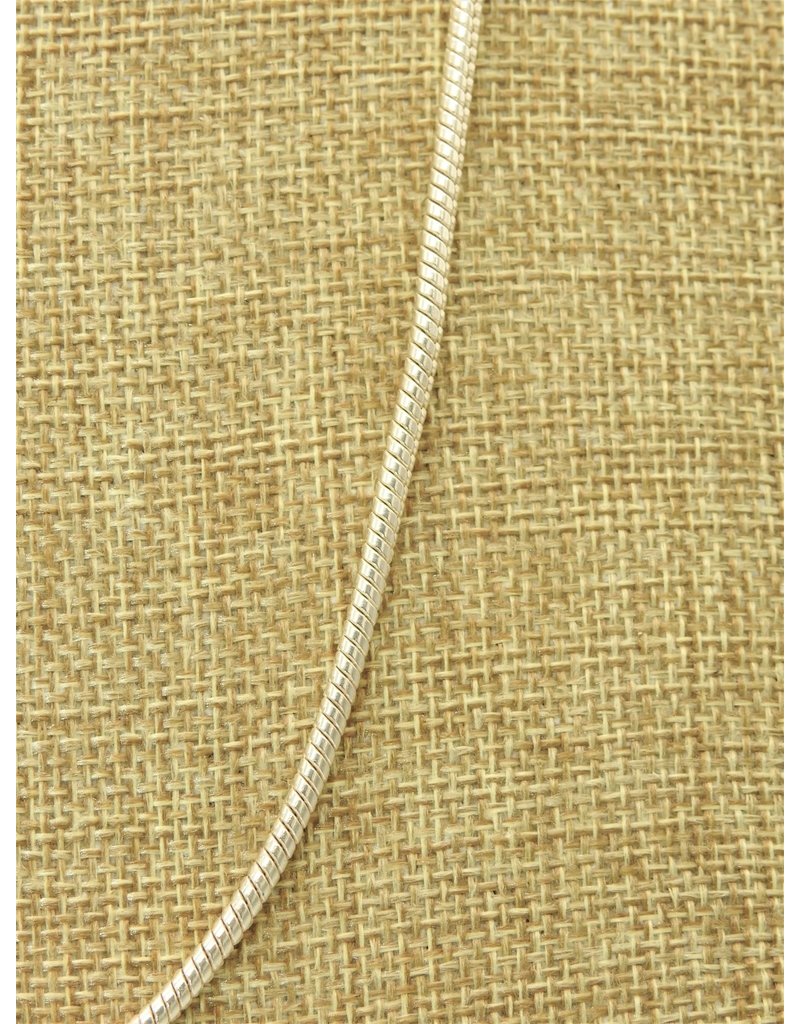 Mariano Draghi 24" Sterling Cord Chain (med. gauge)