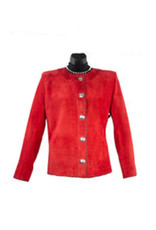 Char Designs, Inc. CoCo Leather Jacket Red