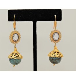 Bijouterie HM-7269YR/AGATE Earrings