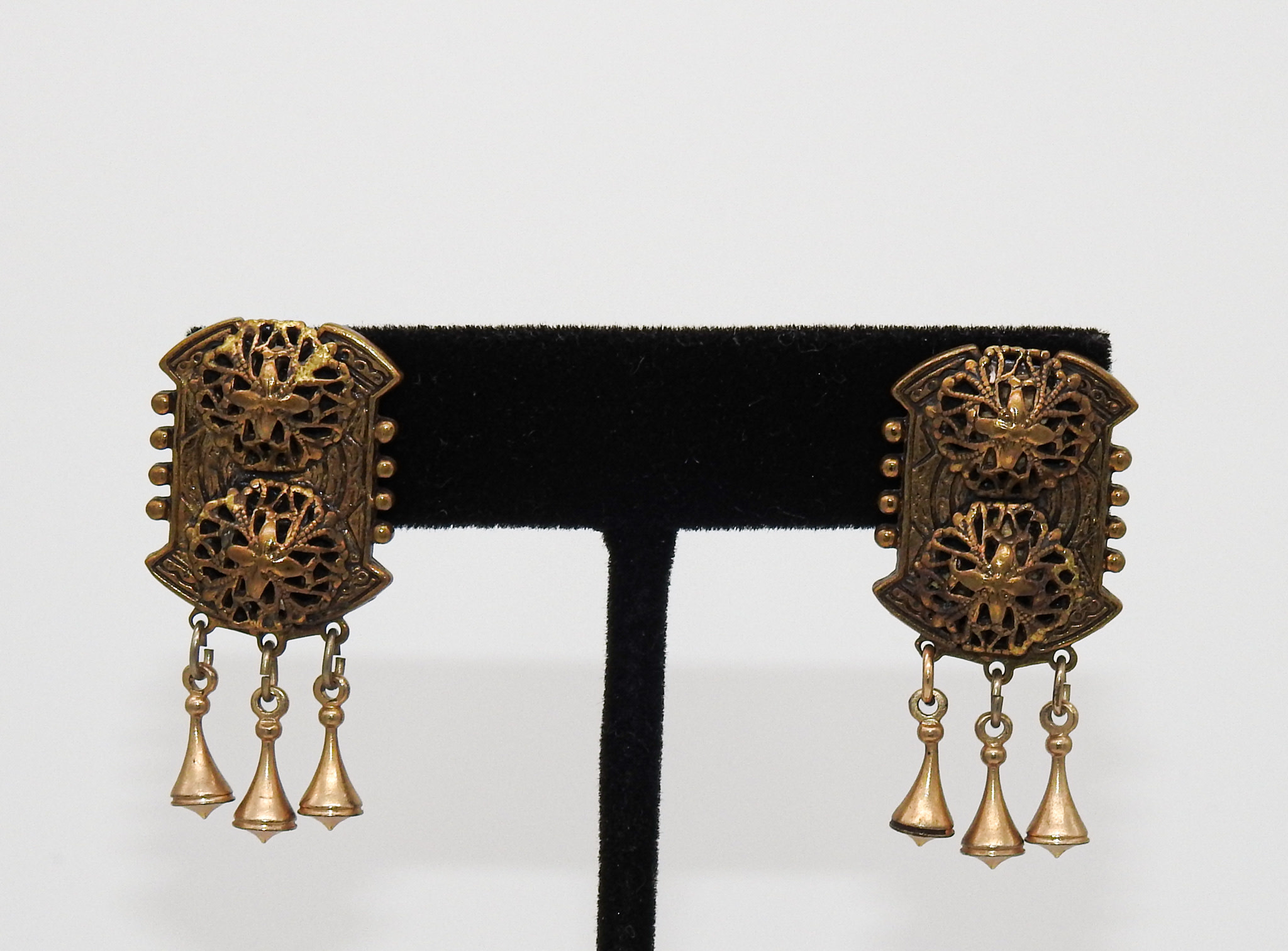 Erin Knight Designs Vintage Earrings  - One of a Kind