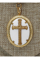 Erin Knight Designs Vintage Locket, Rosary Chain
