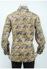 Blu Ice Leather POP ART Shirt