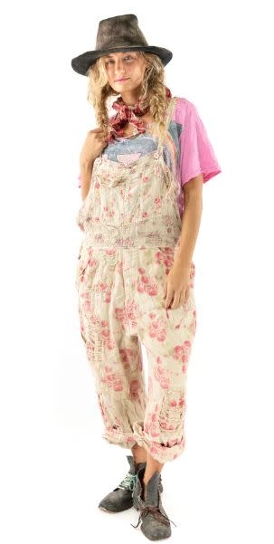 Magnolia Pearl Overalls 041 Floral Print, Daphne OS 10/19