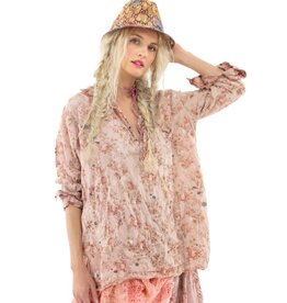 Magnolia Pearl Top 1299 Floral Raya, Cameo Rose OS