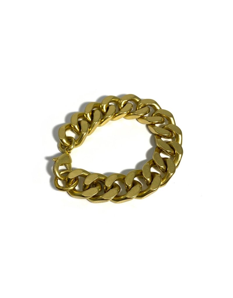 Rachel Nathan Chain Thick Curb 4.0 Bracelet