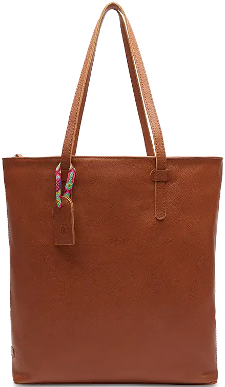 Consuela Market Tote, Brandy