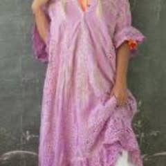 Magnolia Pearl Dress 975 Eyelet Anna Grace, Purple Boba