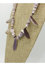 Treasure Chest of the Southwest SC1 Wampum Teardrops Necklace Set w/ Earrings