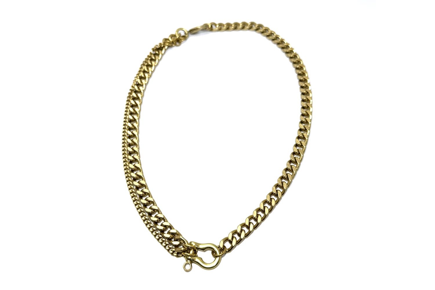Rachel Nathan Shackle Duo All Brass 17"