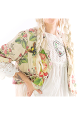 Magnolia Pearl Jacket 657 Printed Cropped Kelly, Bloomberry