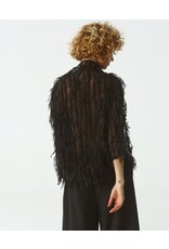 Kedziorek Fringed Mesh Pullover