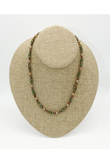 Andrea Vigil AV-4  TB's, African Opal, GF Beads, GF Clasp