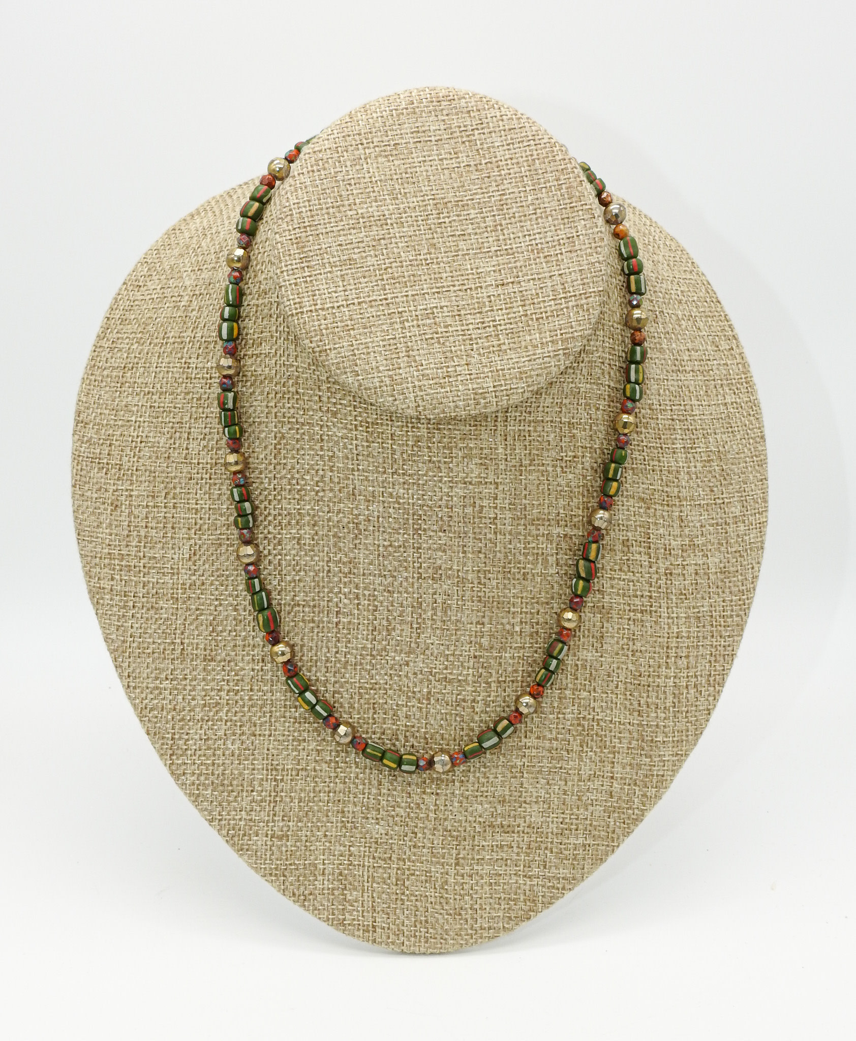 Andrea Vigil AV-4  TB's, African Opal, GF Beads, GF Clasp