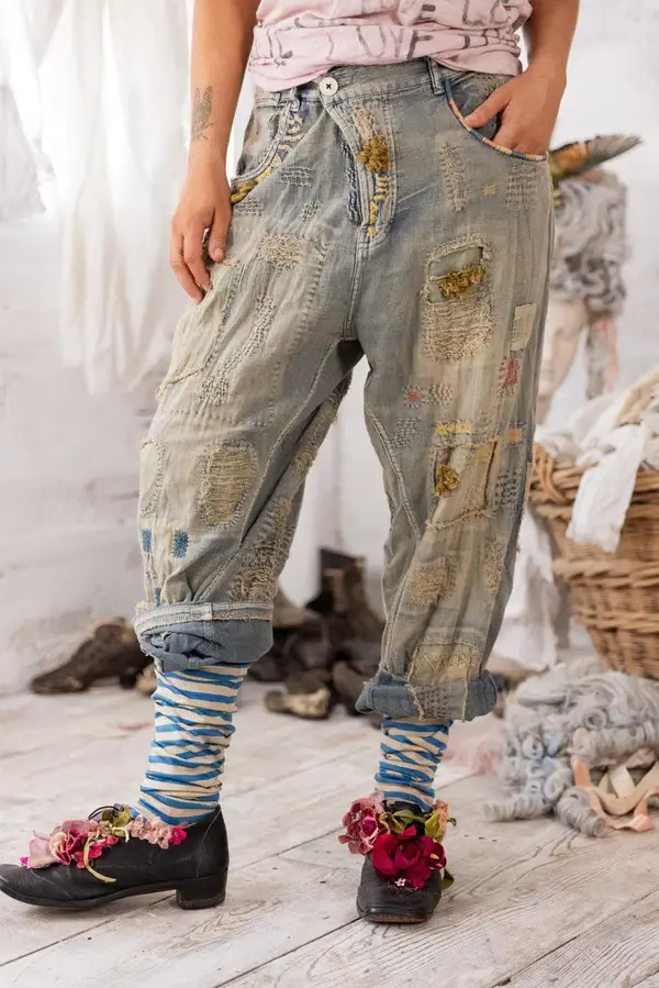 Magnolia Pearl Pants 769 Eva Denims, Washed Indigo