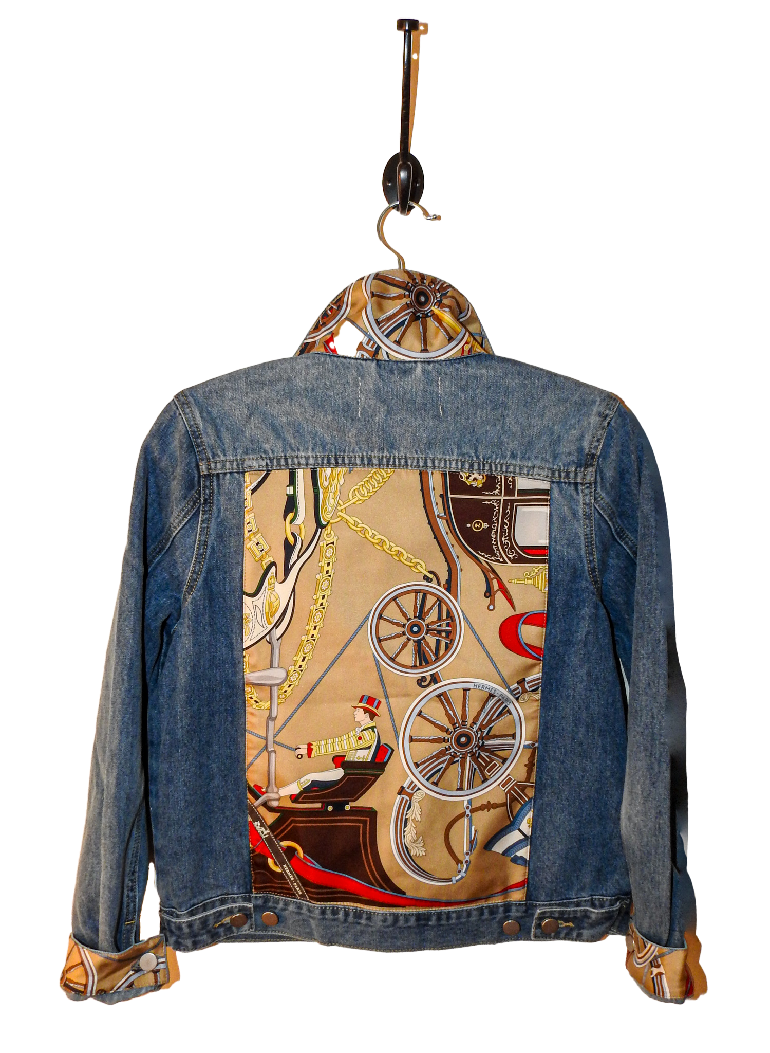 Elevazione H Hermes Stately Wheels Denim S