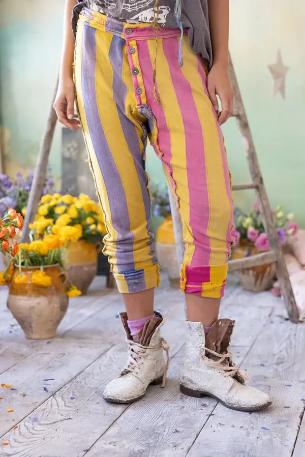 Magnolia Pearl Pants 807 Piecewise Underjohns, Banana in Pyjamas