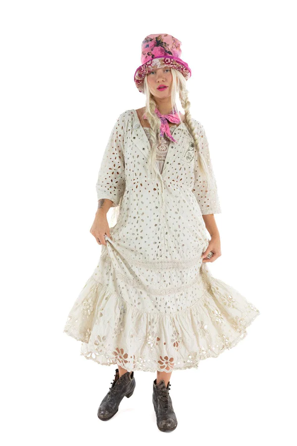 Magnolia Pearl Dress 959 Eyelet Haru Dress Moonlight