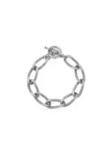 French Kande Soline Silver Ox St Tropez Chain Bracelet 7.5-8
