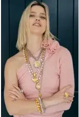 French Kande Soline Silver Ox St Tropez Chain Bracelet 7.5-8