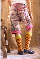 Magnolia Pearl Shorts 036 Patchwork Miner, Madras Pink