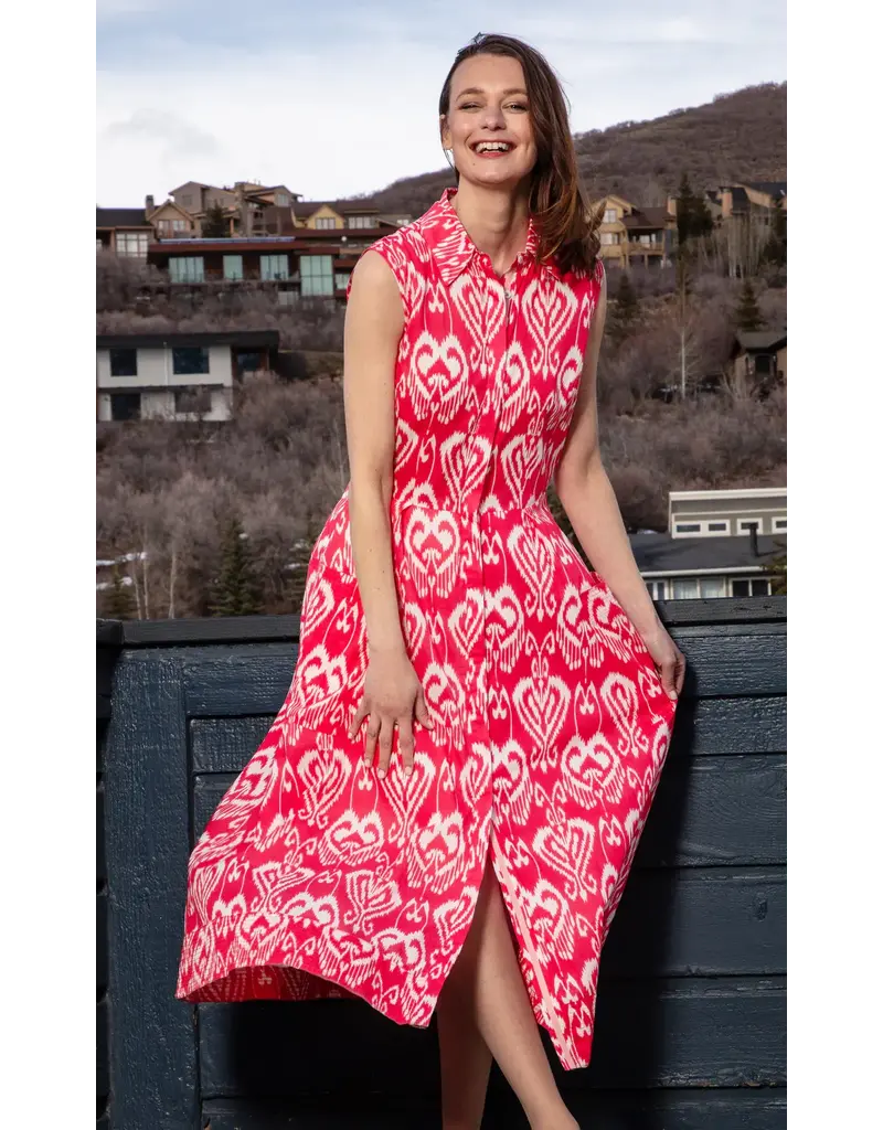 Dizzy Lizzie Sea Island Sleevless Dress w/ Pockets