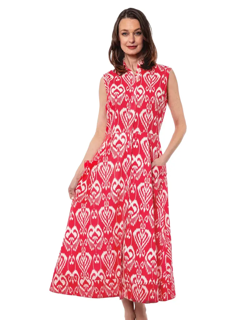 Dizzy Lizzie Sea Island Sleevless Dress w/ Pockets