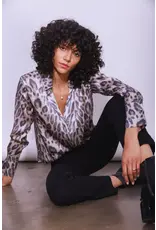 Catherinegee Daria French Cuff Silk Blouse