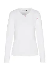 Catherinegee Embroidered Long Sleeve Cotton T-Shirt