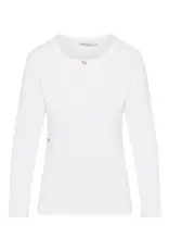 Catherinegee Embroidered Long Sleeve Cotton T-Shirt