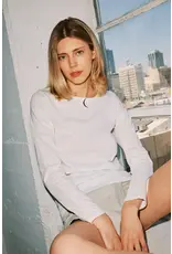 Catherinegee Embroidered Long Sleeve Cotton T-Shirt