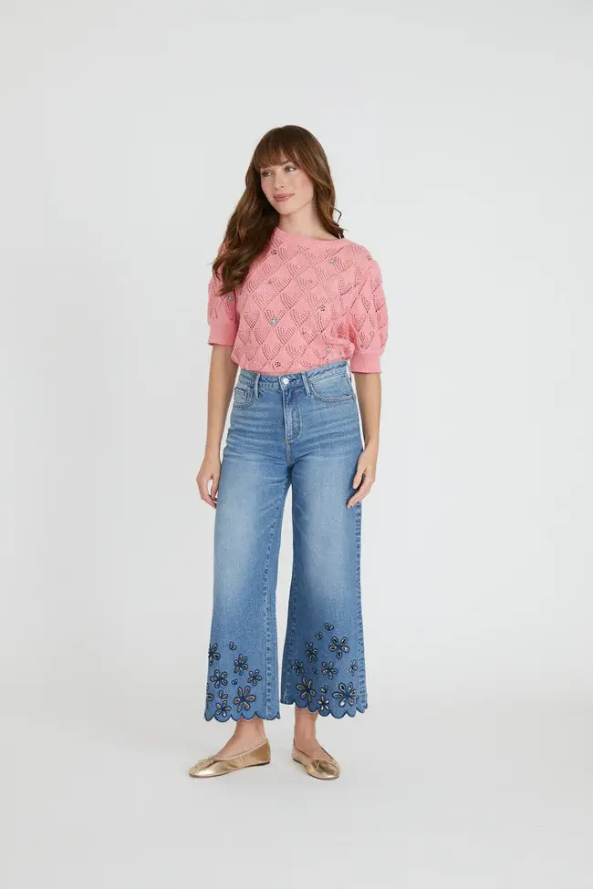 Driftwood Martha Crop X Scalloped Cut It Out