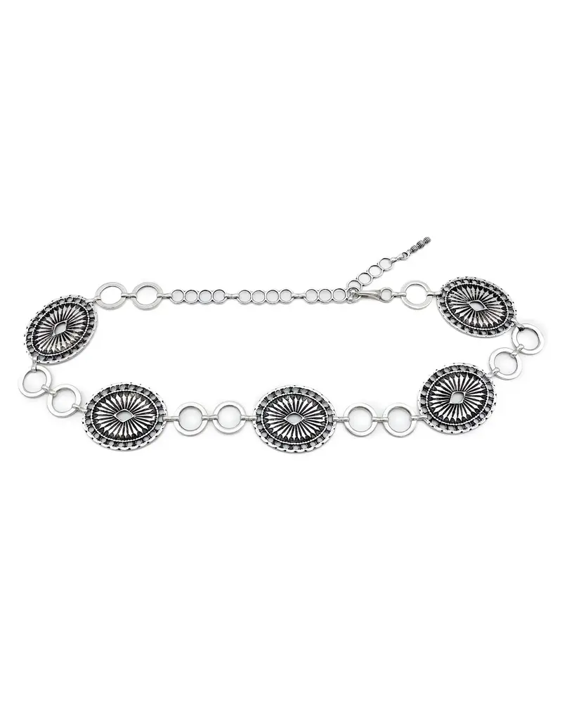 Streets Ahead Concho Chain Belt