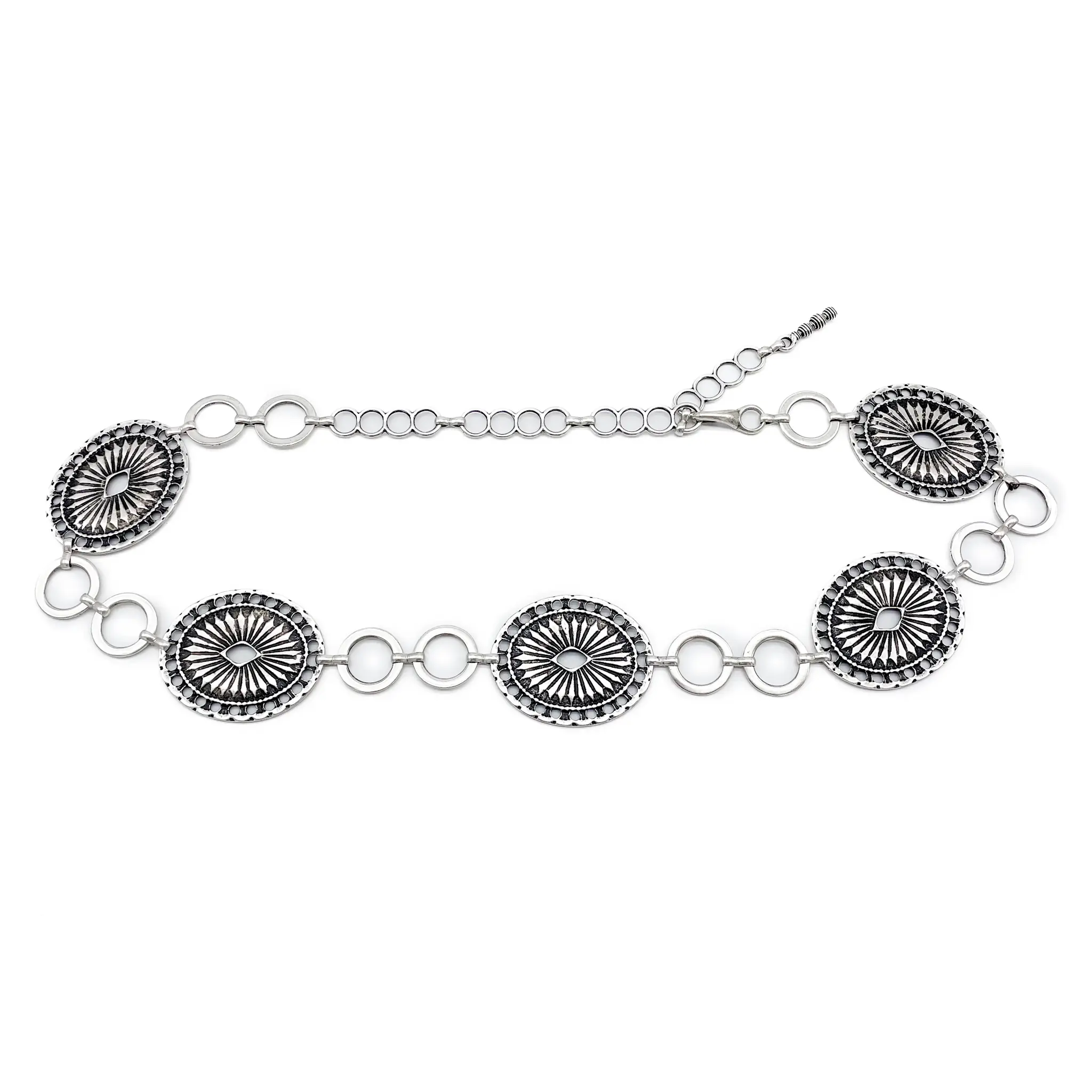 Streets Ahead Concho Chain Belt