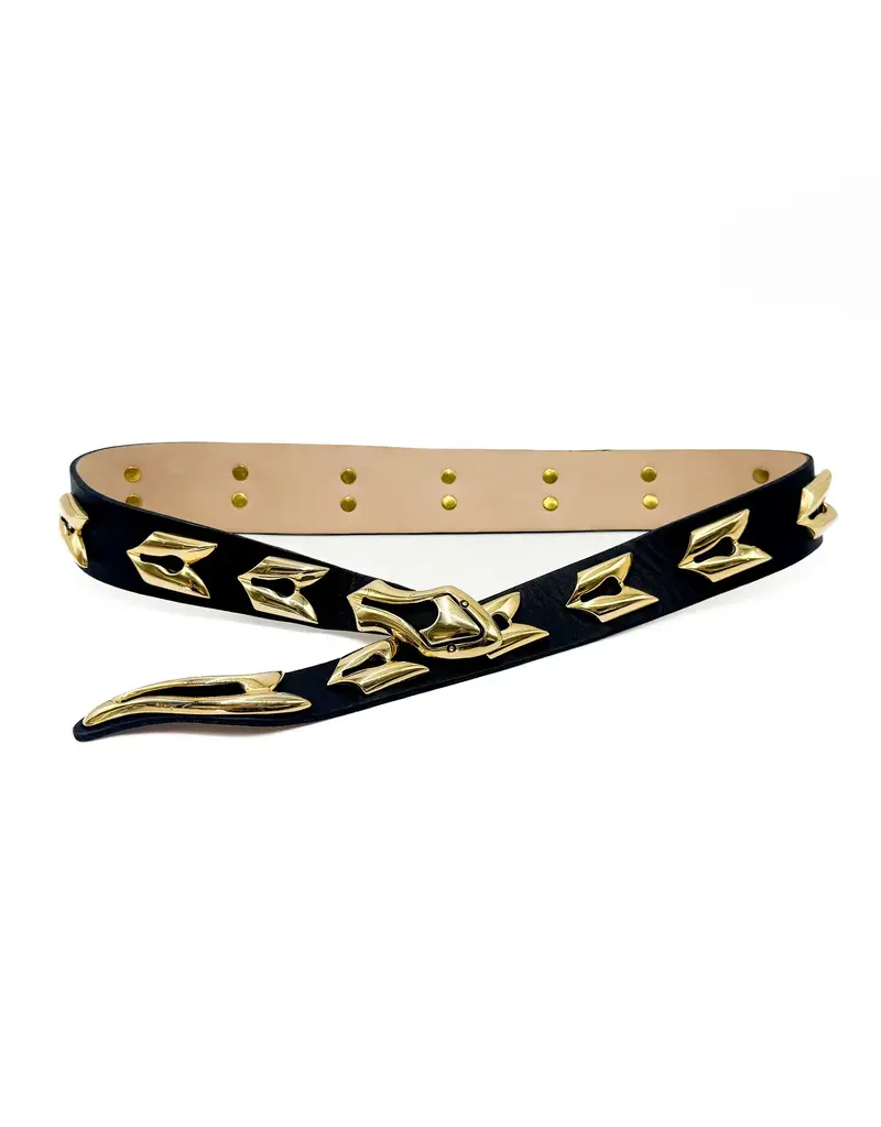 Streets Ahead Kaida Gold Snake Belt