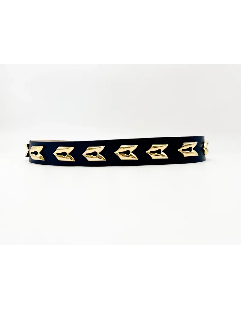 Streets Ahead Kaida Gold Snake Belt