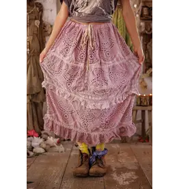 Magnolia Pearl Skirt 220 Eyelet Pissarro, Lychee Blossom OS koc