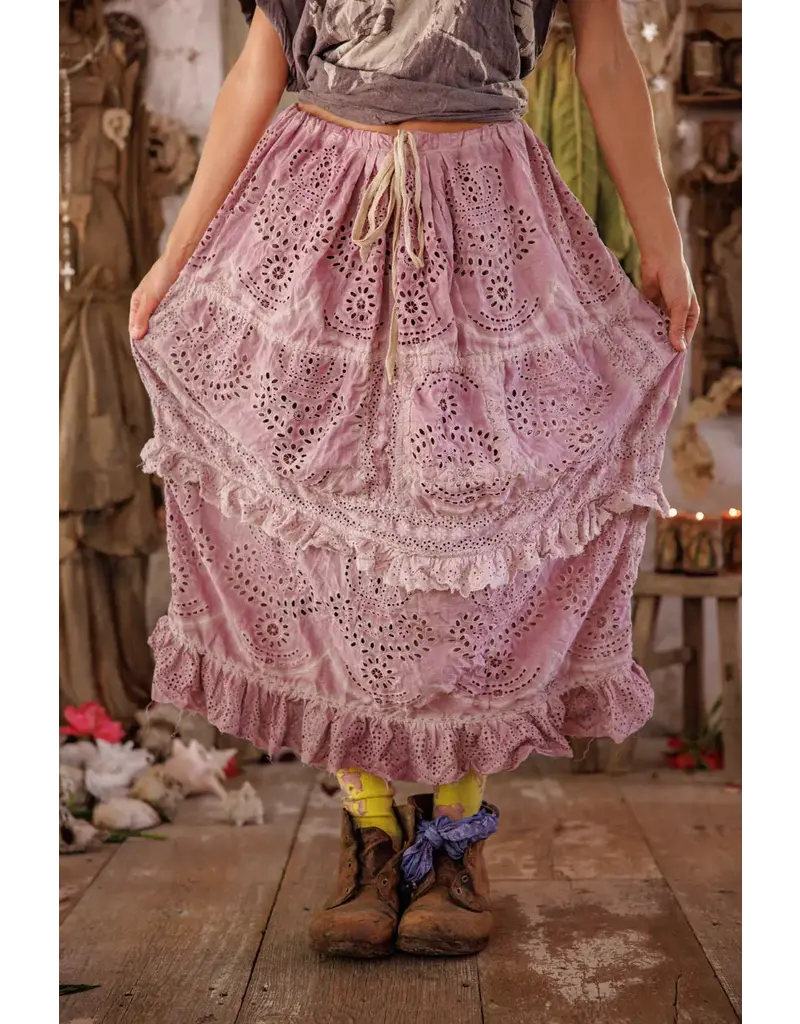 Magnolia Pearl Skirt 220 Eyelet Pissarro, Lychee Blossom OS koc