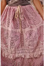 Magnolia Pearl Skirt 220 Eyelet Pissarro, Lychee Blossom OS koc
