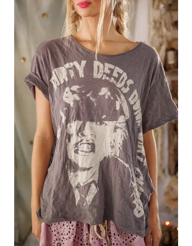 Magnolia Pearl Top 2683 ACDC Dirty Deeds T, Ozzy OS koc