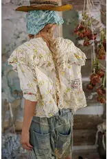 Magnolia Pearl Top 1283 Eyelet Eadred Blouse, Lauretta OS koc