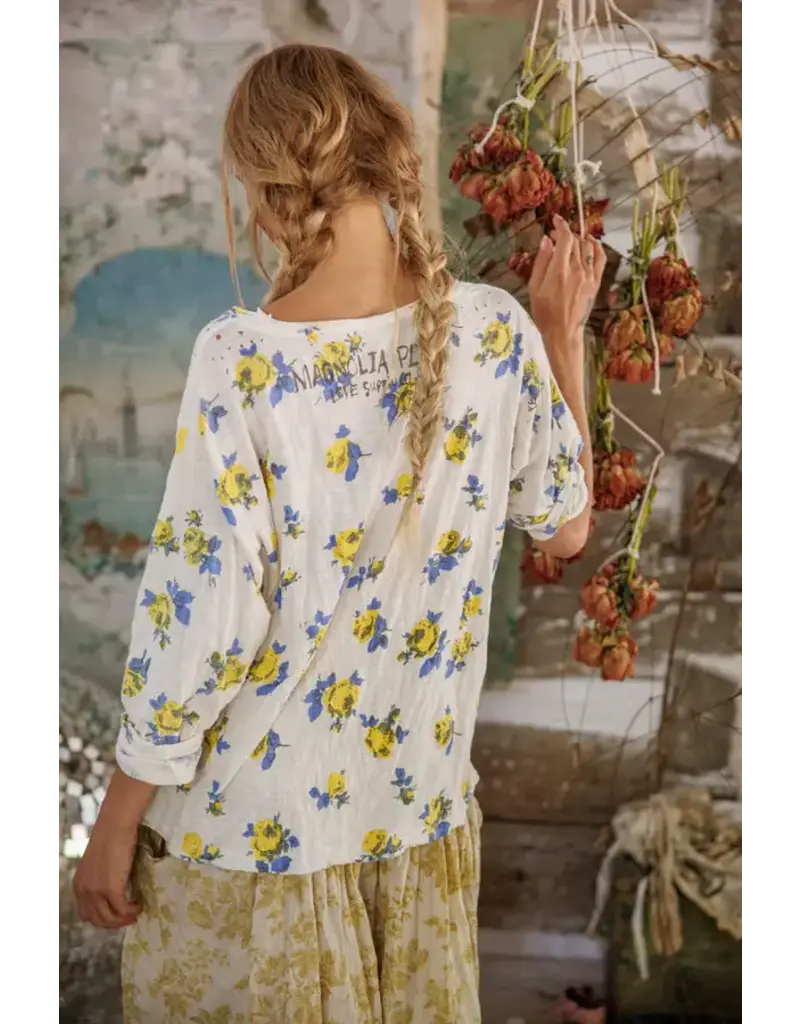 Magnolia Pearl Top 2551 Heart Of Yellow Roses Viggo, On The Range OS koc