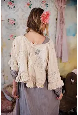 Magnolia Pearl Top 2186 Eyelet Rosemary Blouse, Aged