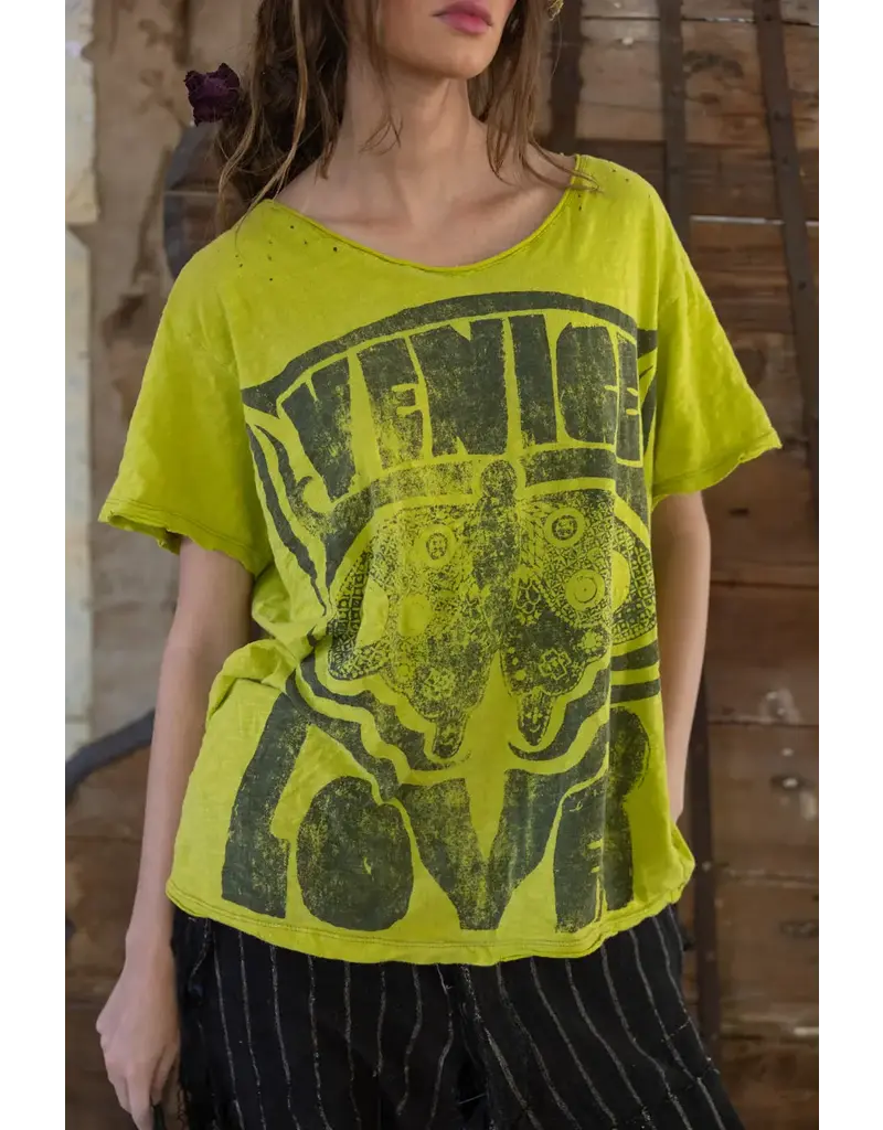 Magnolia Pearl Top 2440 Venice Lover Butterfly, Yellow Plum