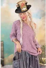 Magnolia Pearl Top 2253 Europa Long Sleeve, Plum